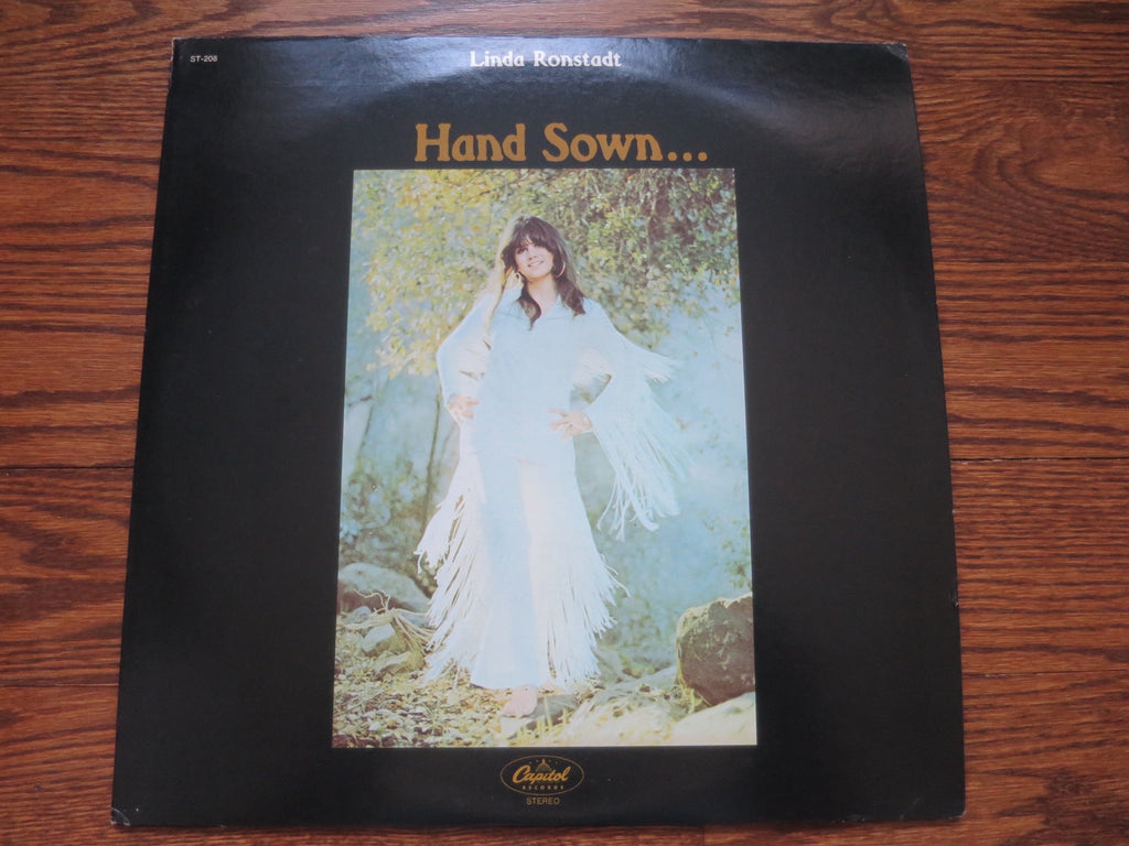 Linda Ronstadt - Hand Sown - LP UK Vinyl Album Record Cover