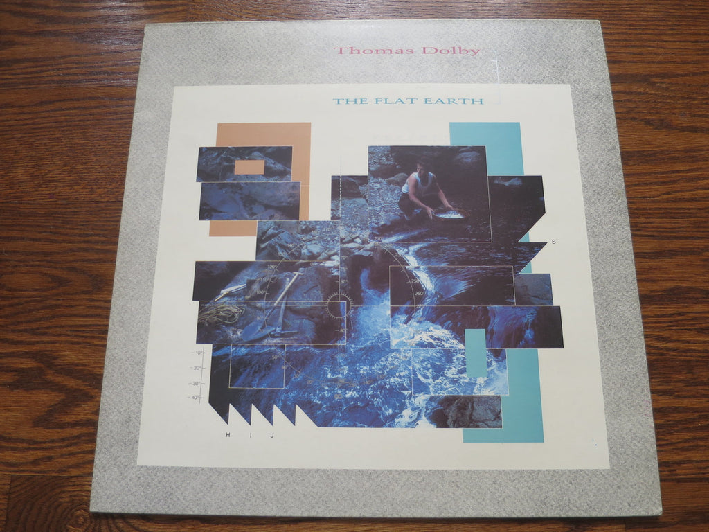 Thomas Dolby - The Flat Earth - LP UK Vinyl Album Record Cover