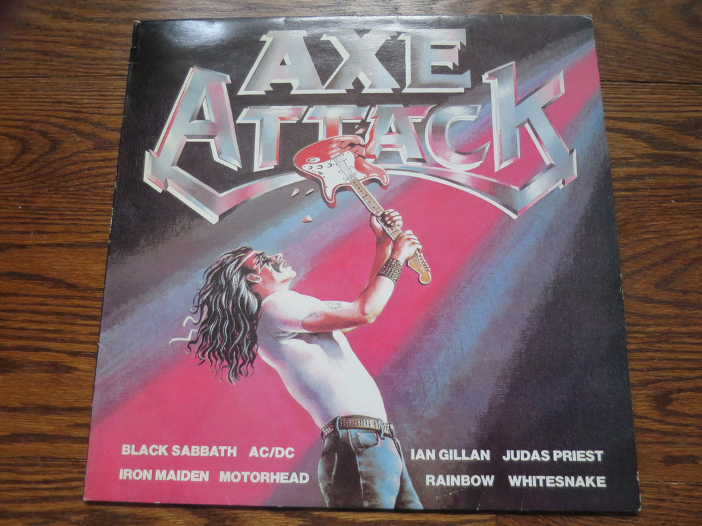 Various Artists - Axe Attack - LP UK Vinyl Album Record Cover