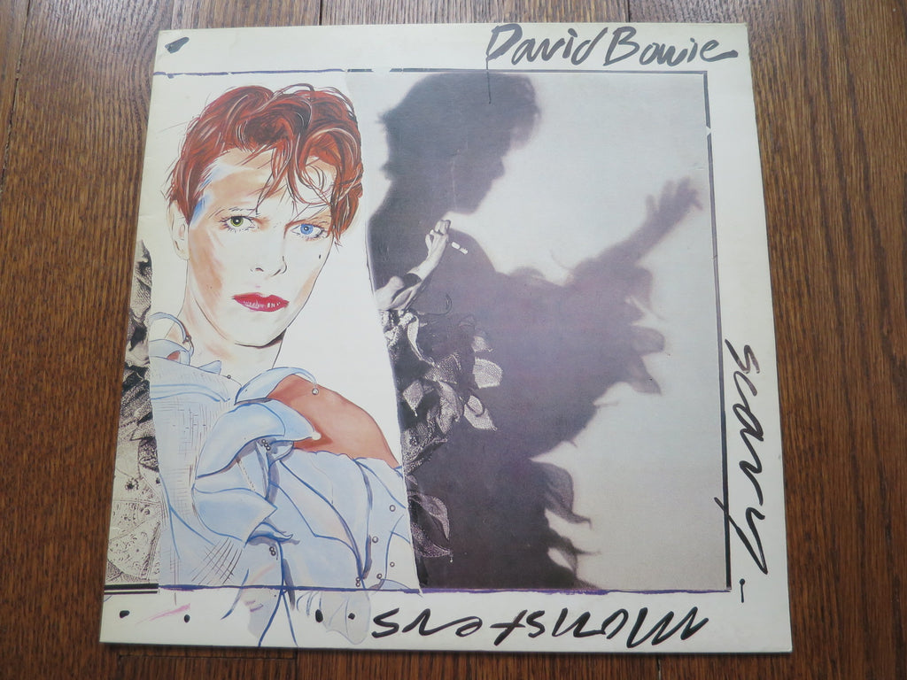 David Bowie - Scary Monsters - LP UK Vinyl Album Record Cover