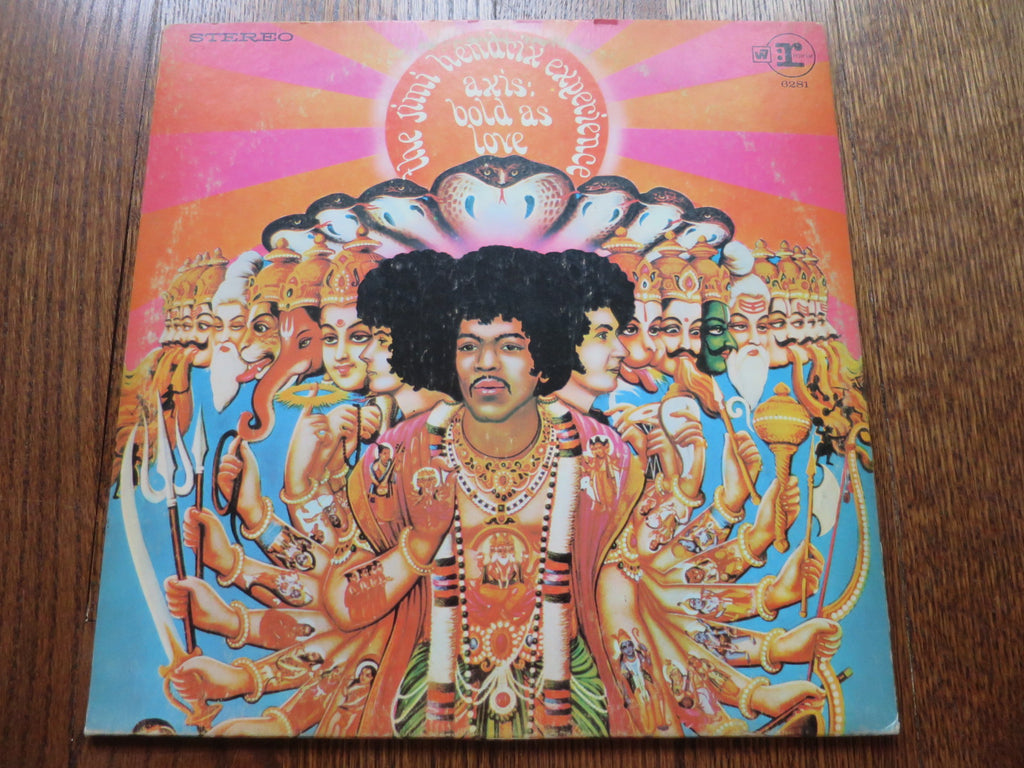 The Jimi Hendrix Experience - Axis: Bold As Love - LP UK Vinyl Album Record Cover