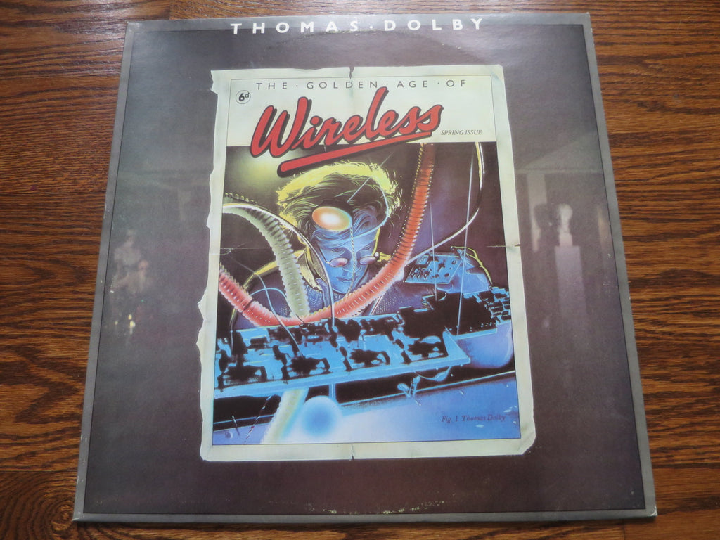 Thomas Dolby - The Golden Age of Wireless - LP UK Vinyl Album Record Cover