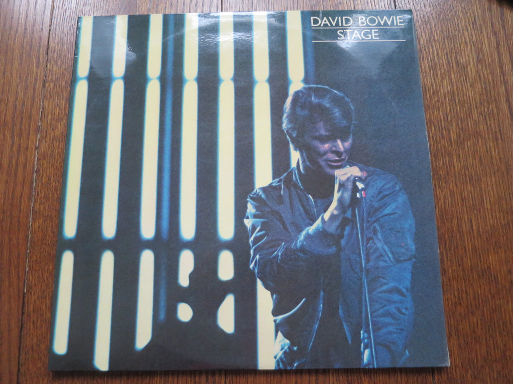 David Bowie - Stage 3three - LP UK Vinyl Album Record Cover