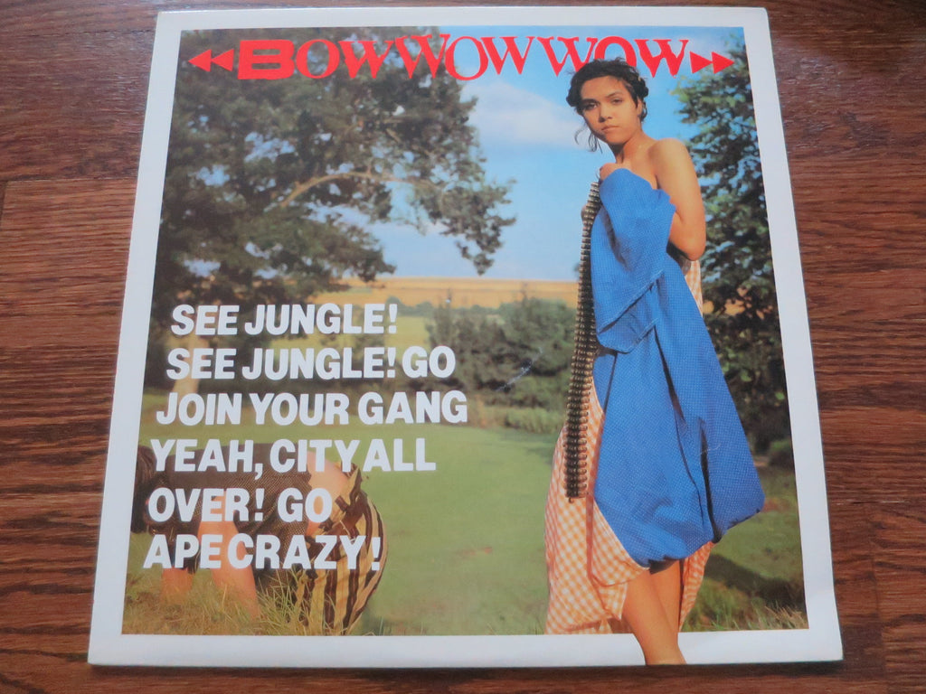 Bow Wow Wow - See Jungle! See Jungle!... - LP UK Vinyl Album Record Cover