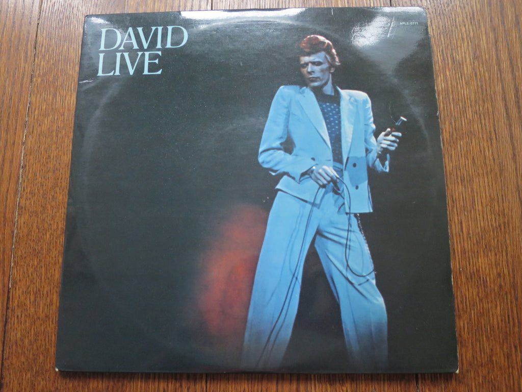 David Bowie - David Live 2two - LP UK Vinyl Album Record Cover
