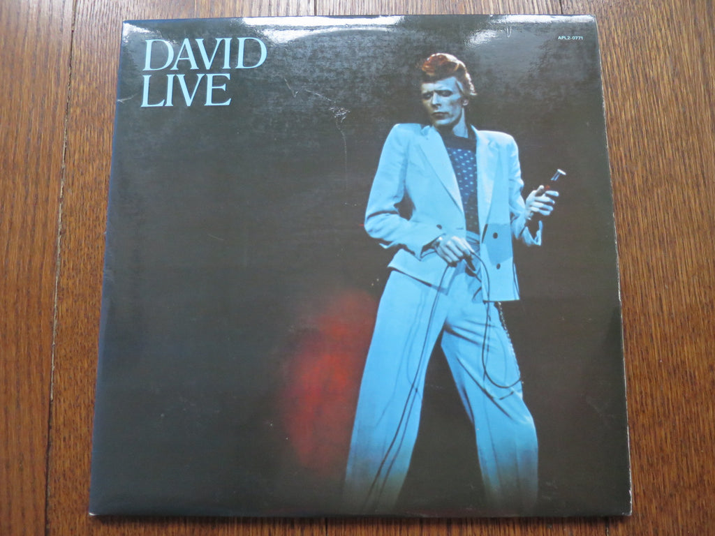 David Bowie - David Live - LP UK Vinyl Album Record Cover