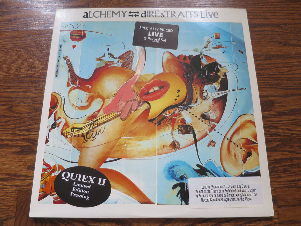 Dire Straits - Alchemy } Dire Straits Live (audiophile) - LP UK Vinyl Album Record Cover