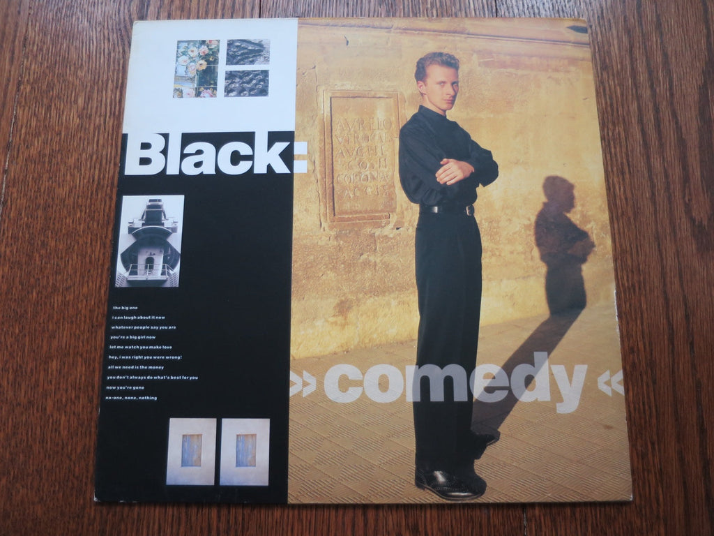 Black - Comedy - LP UK Vinyl Album Record Cover
