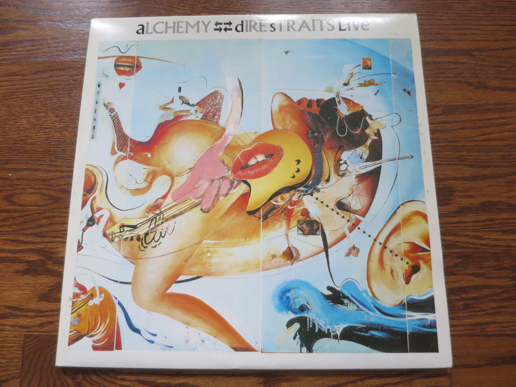 Dire Straits - Alchemy } Dire Straits Live - LP UK Vinyl Album Record Cover