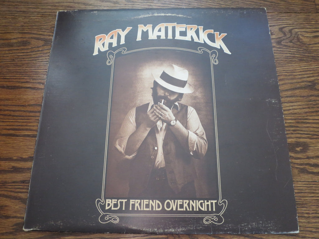 Ray Materick - Best Friend Overnight - LP UK Vinyl Album Record Cover