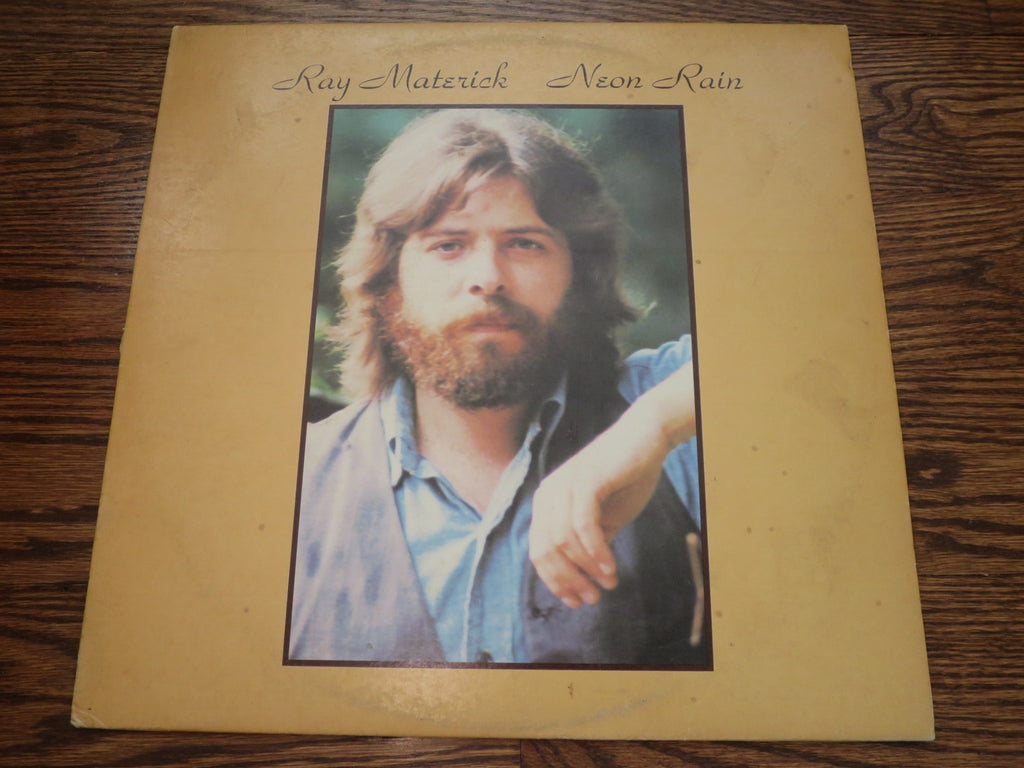 Ray Materick - Neon Rain - LP UK Vinyl Album Record Cover