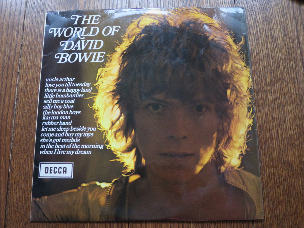 David Bowie - The World of David Bowie - LP UK Vinyl Album Record Cover