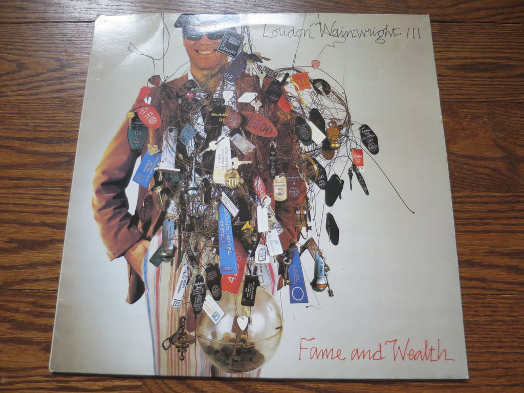 Loudon Wainwright III - Fame and Wealth - LP UK Vinyl Album Record Cover