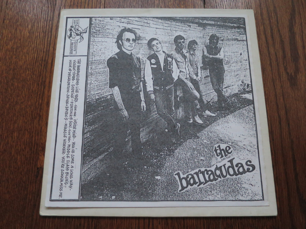 The Barracudas - Live 1983 - LP UK Vinyl Album Record Cover