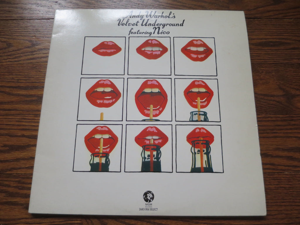 Velvet Underground - Andy Warhols Velvet Underground featuring Nico - LP UK Vinyl Album Record Cover