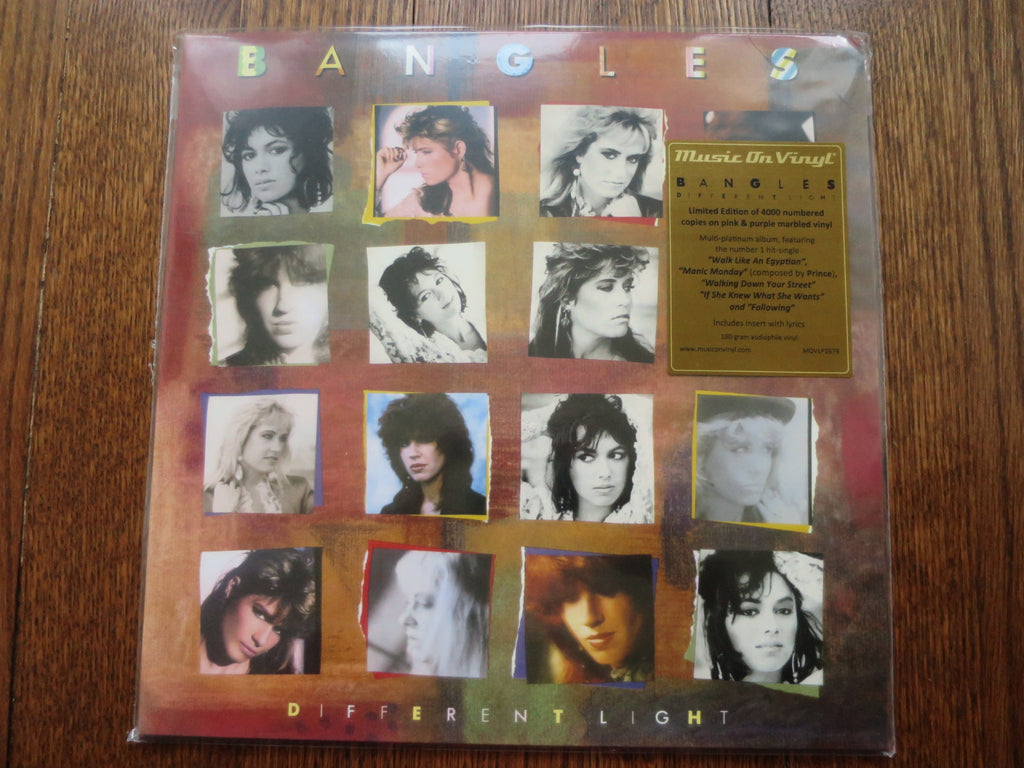 Bangles - Different Light (audiophile pink vinyl) - LP UK Vinyl Album Record Cover