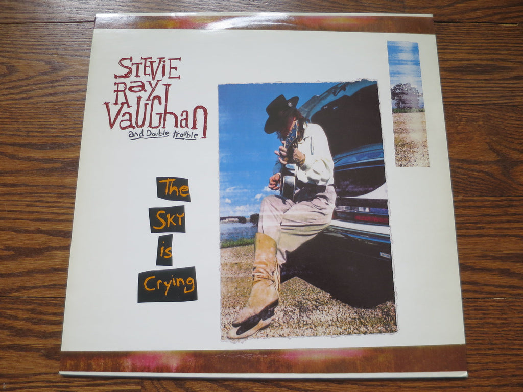Stevie Ray Vaughan - The Sky Is Crying - LP UK Vinyl Album Record Cover