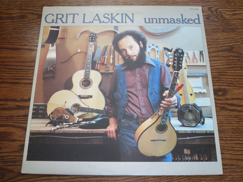 Grit Laskin - Unmasked - LP UK Vinyl Album Record Cover