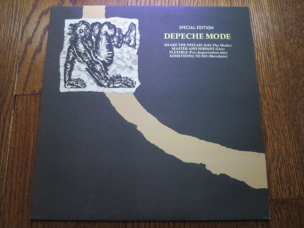 Depeche Mode - Shake The Disease 12" - LP UK Vinyl Album Record Cover