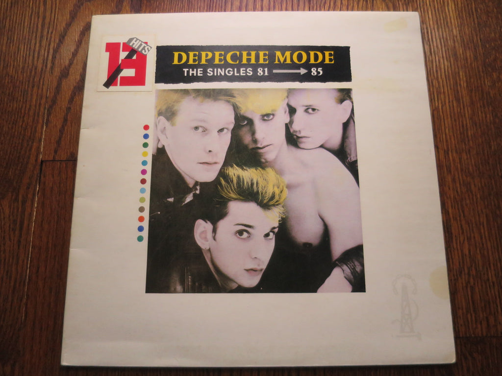 Depeche Mode - The Singles 81-85 - LP UK Vinyl Album Record Cover