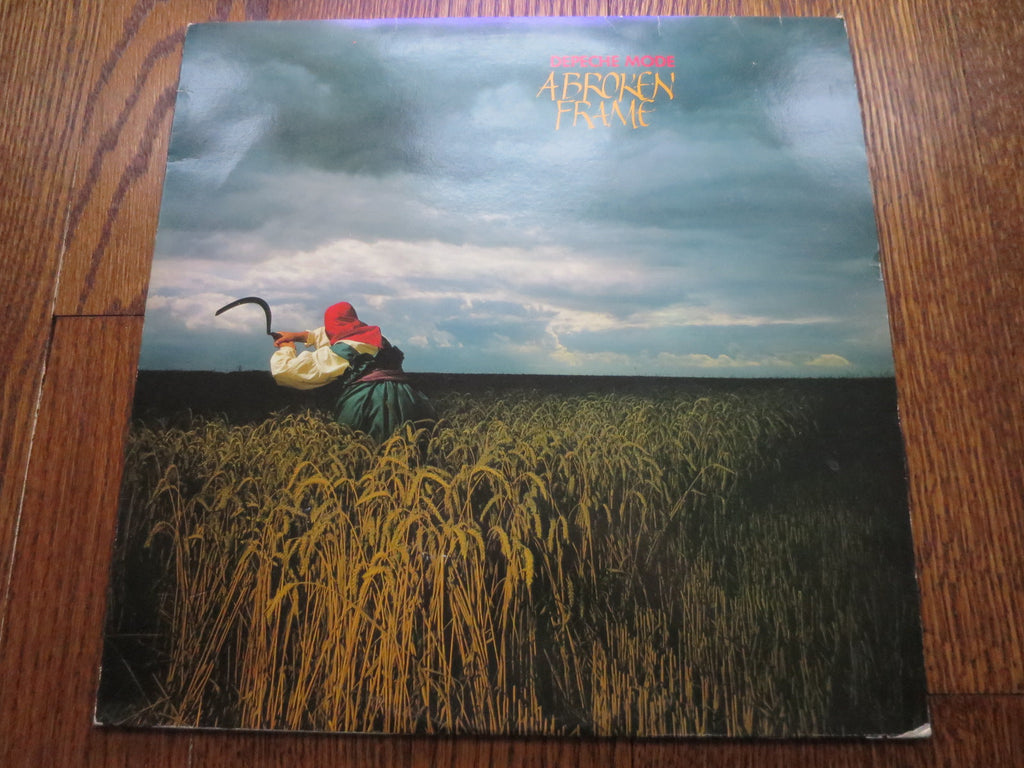 Depeche Mode - A Broken Frame - LP UK Vinyl Album Record Cover