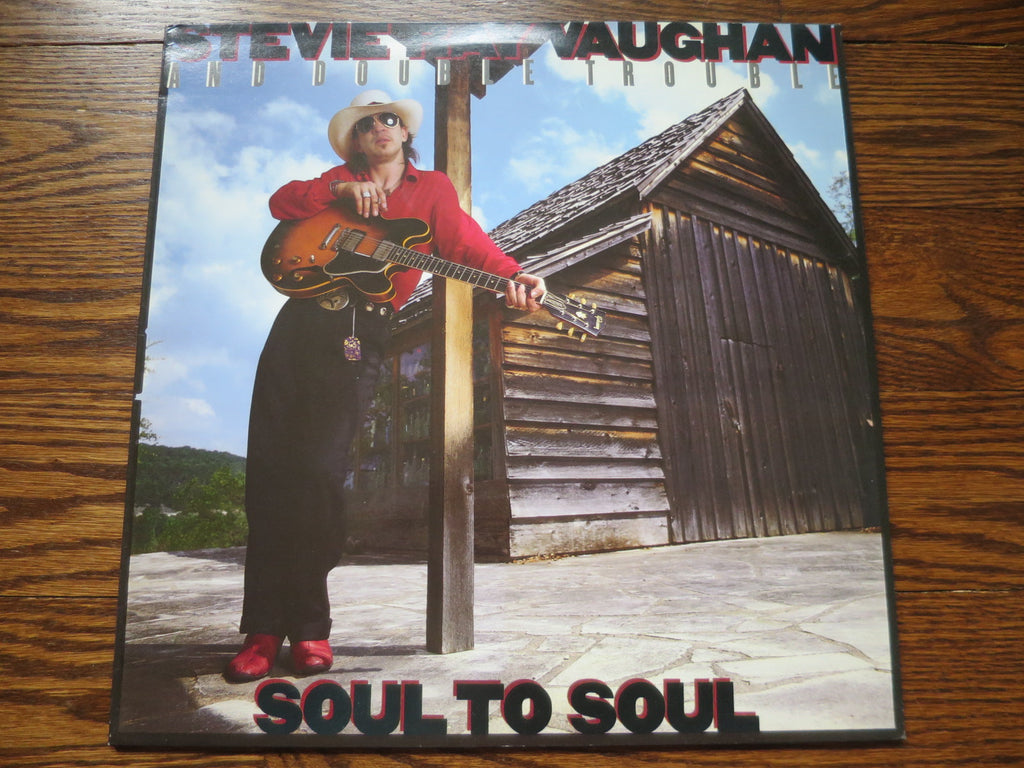 Stevie Ray Vaughan - Soul To Soul - LP UK Vinyl Album Record Cover