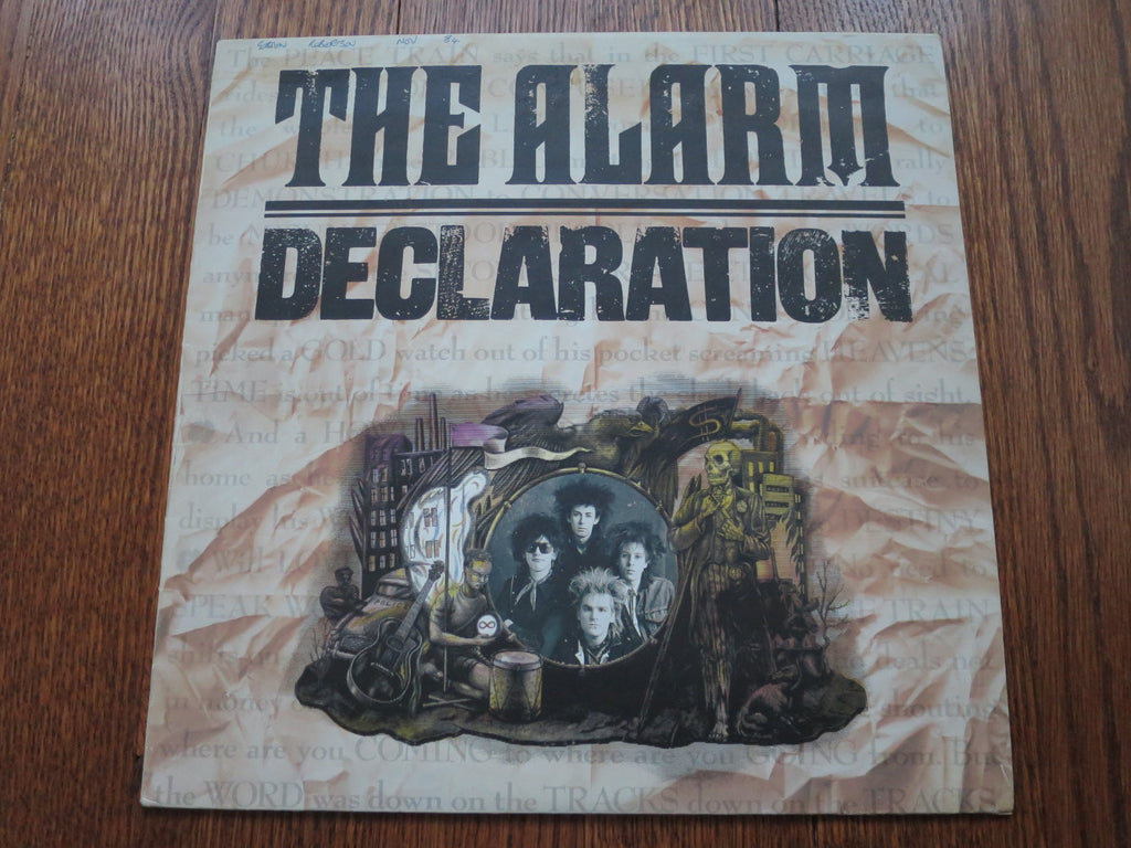 The Alarm - Declaration - LP UK Vinyl Album Record Cover