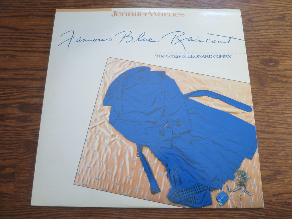 Jennifer Warnes - Famous Blue Raincoat - LP UK Vinyl Album Record Cover