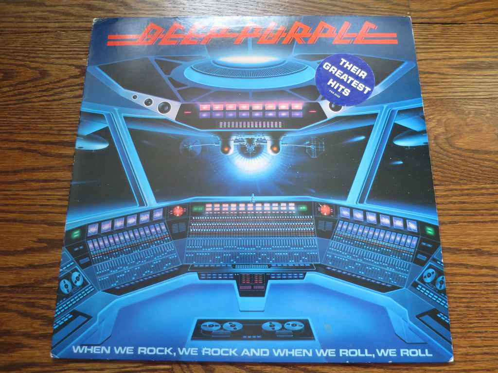 Deep Purple - When We Rock, We Rock… - LP UK Vinyl Album Record Cover