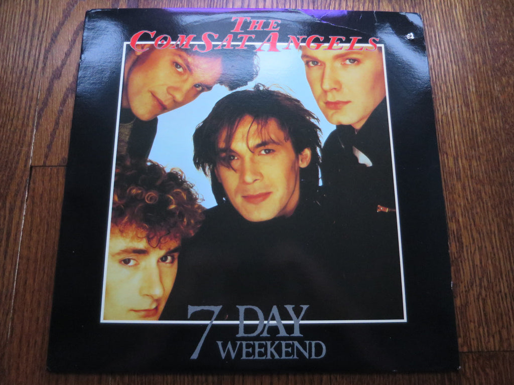 The Comsat Angels - 7 Day Weekend - LP UK Vinyl Album Record Cover