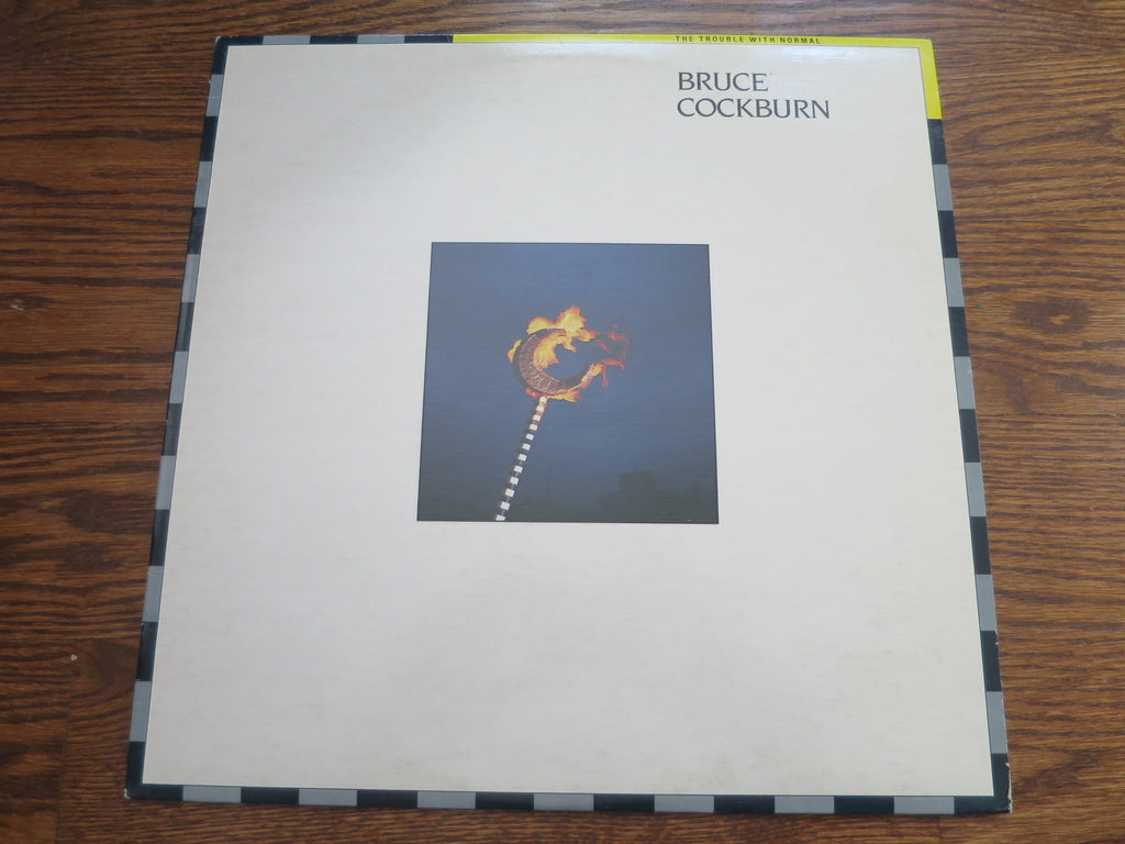 Bruce Cockburn - The Trouble With Normal - LP UK Vinyl Album Record Cover