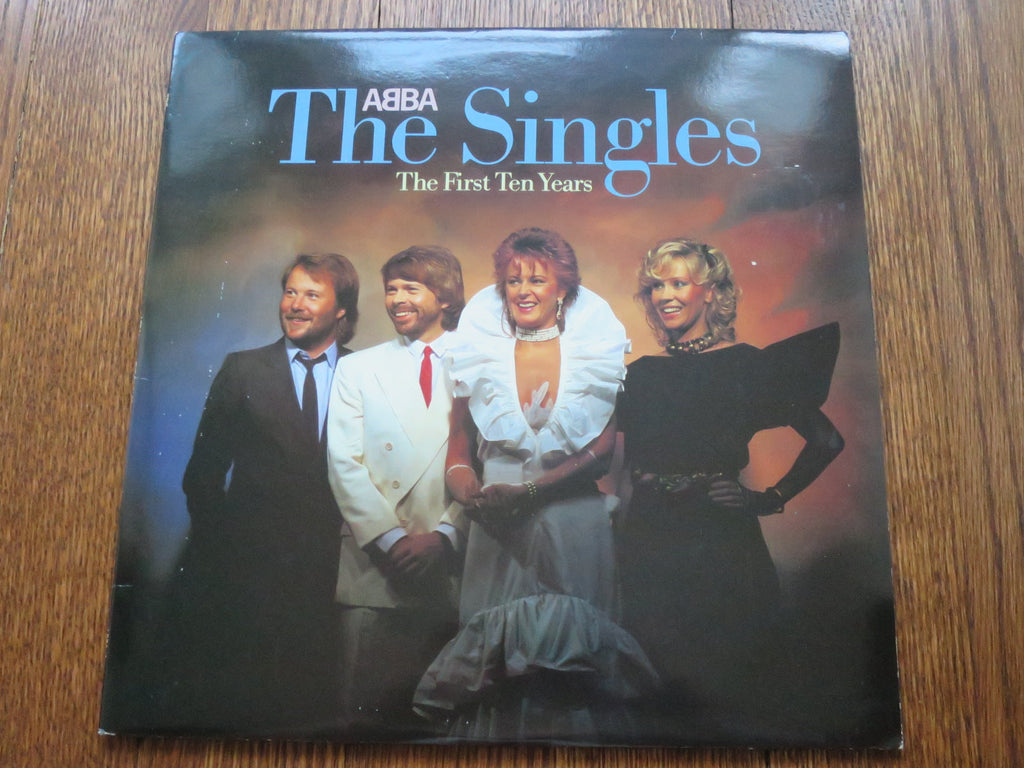 Abba - The Singles - The First Ten Years - LP UK Vinyl Album Record Cover