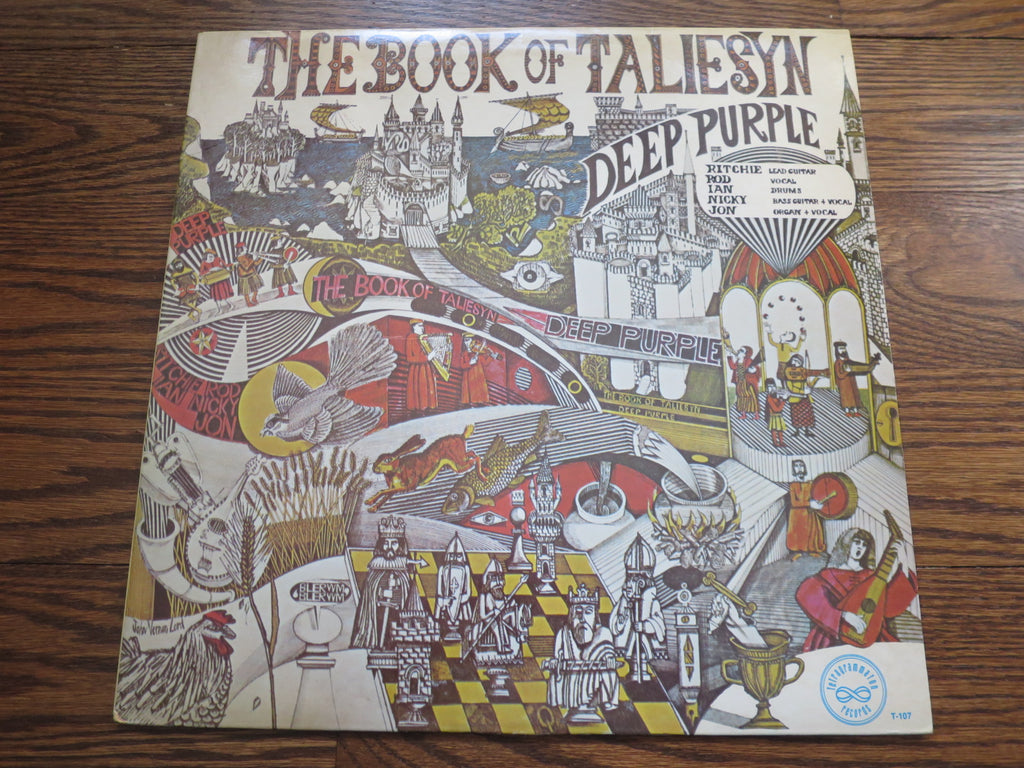 Deep Purple - The Book of Taliesyn - LP UK Vinyl Album Record Cover