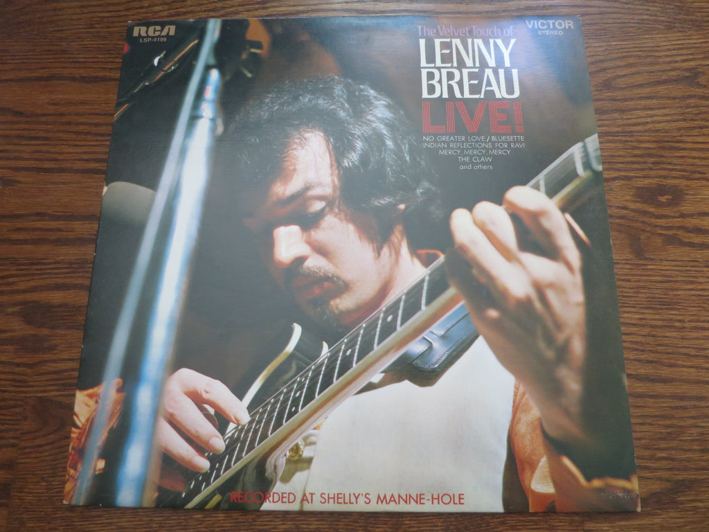 Lenny Breau - The Velvet Touch Of Lenny Breau Live! - LP UK Vinyl Album Record Cover
