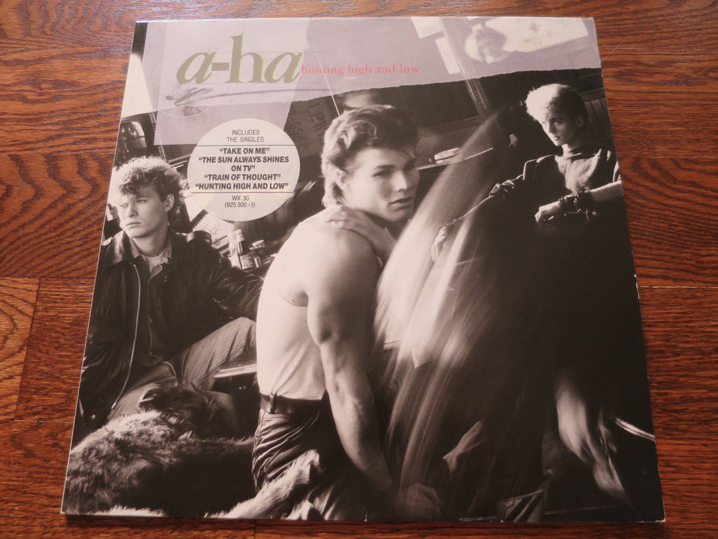 a-ha - Hunting High And Low - LP UK Vinyl Album Record Cover