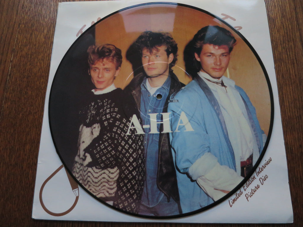 a-ha - Interview Picture Disc - LP UK Vinyl Album Record Cover