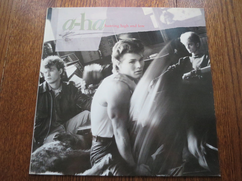 a-ha - Hunting High and Low - LP UK Vinyl Album Record Cover