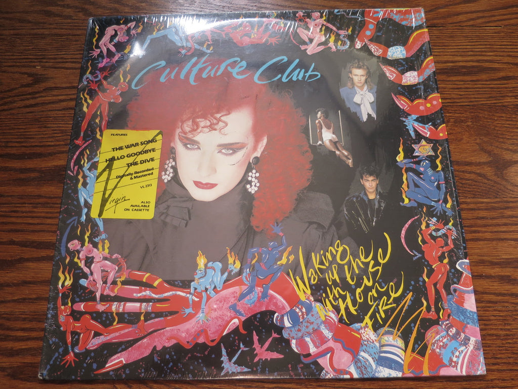 Culture Club - Waking Up With The House On Fire - LP UK Vinyl Album Record Cover