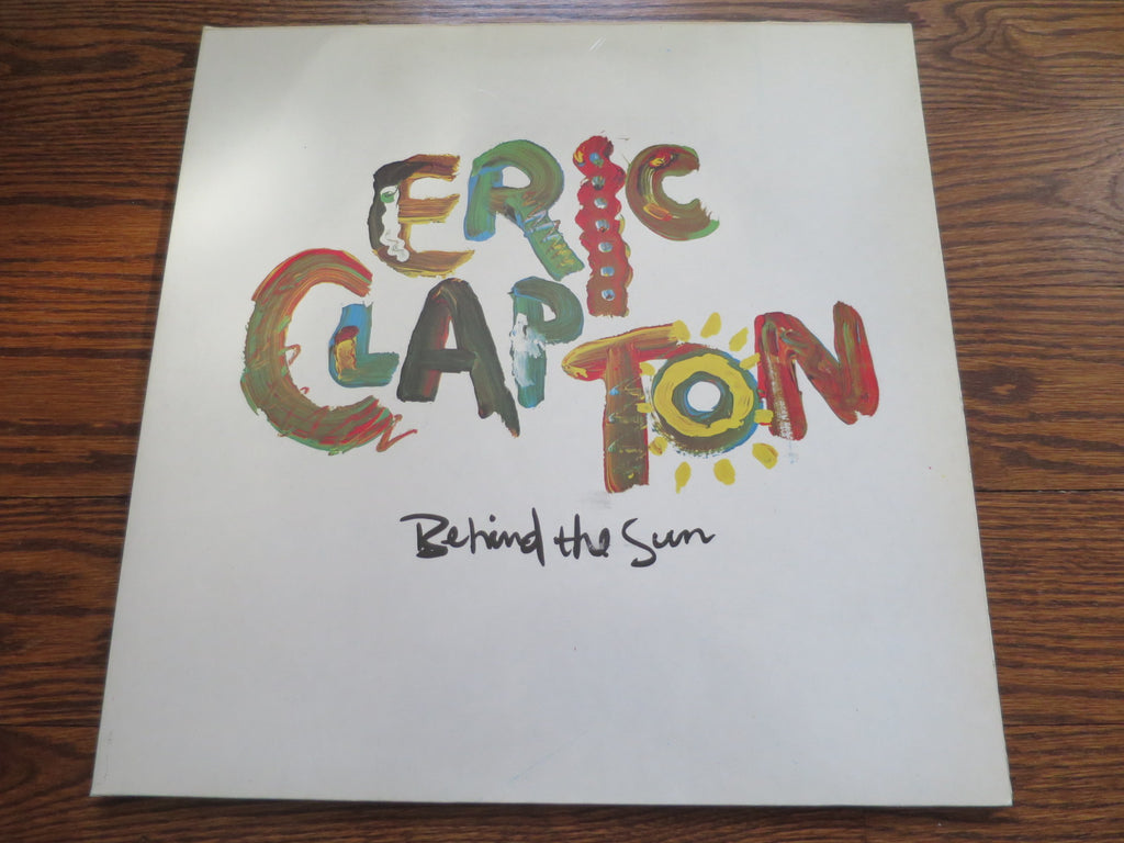 Eric Clapton - Behind The Sun - LP UK Vinyl Album Record Cover