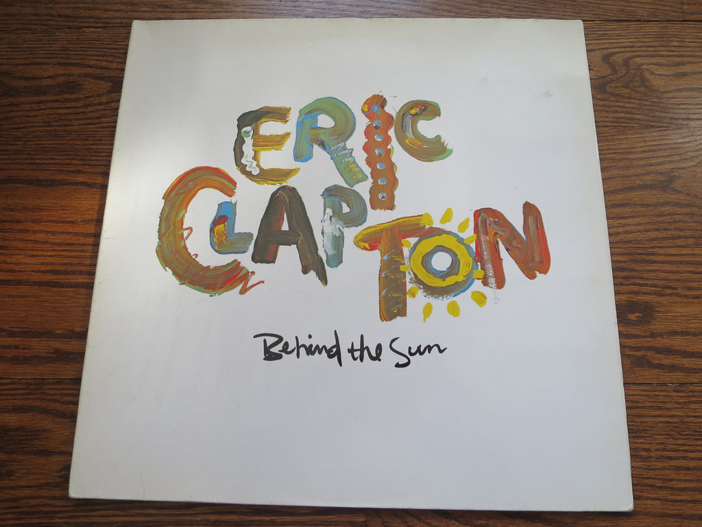 Eric Clapton - Behind The Sun - LP UK Vinyl Album Record Cover