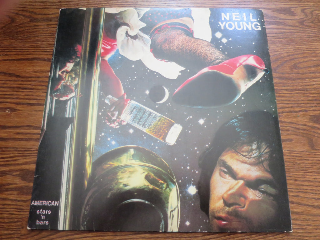 Neil Young - American Stars 'n Bars 2two - LP UK Vinyl Album Record Cover