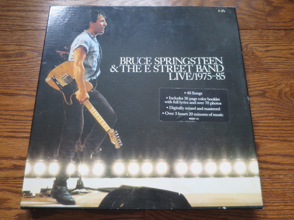 Bruce Springsteen - Live 1975-1985 box set - LP UK Vinyl Album Record Cover