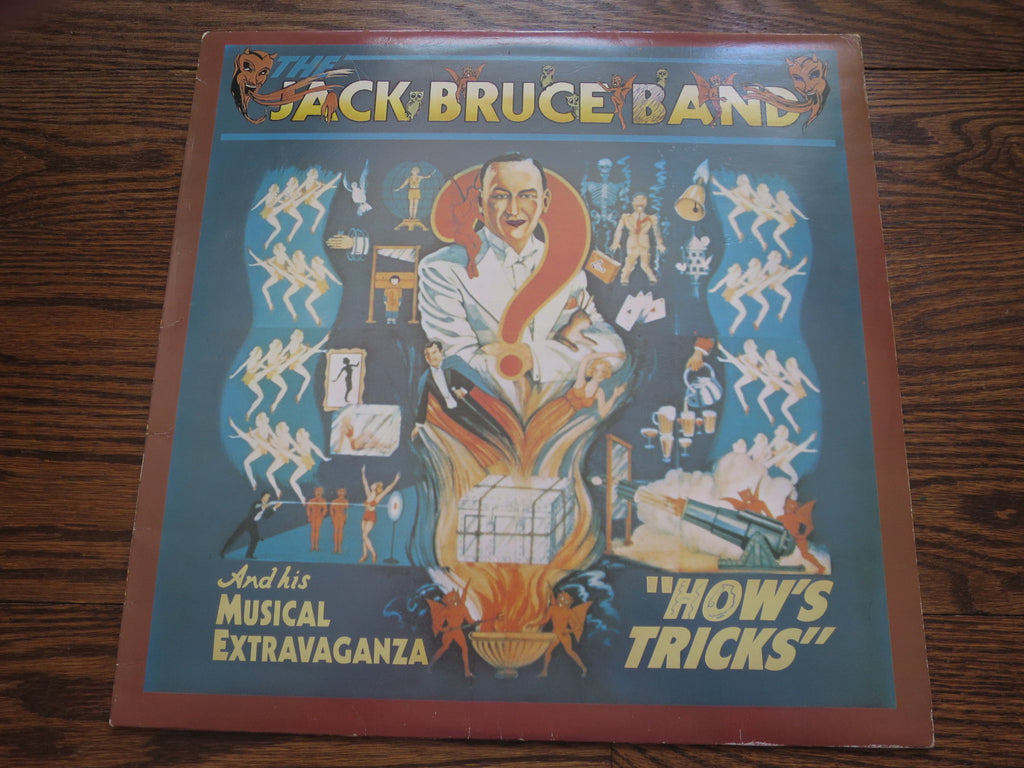 The Jack Bruce Band - How's Tricks - LP UK Vinyl Album Record Cover