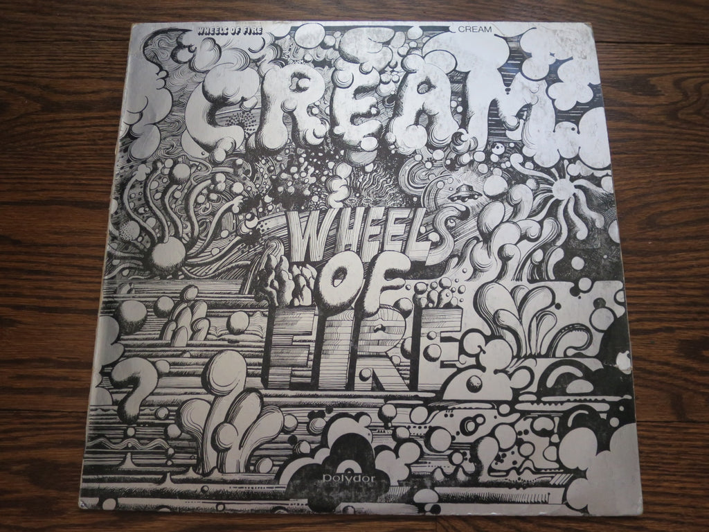 Cream - Wheels Of Fire (In The Studio) - LP UK Vinyl Album Record Cover