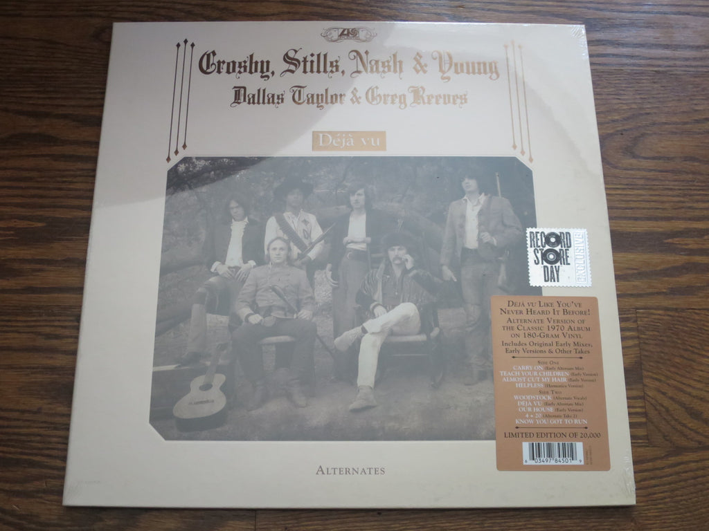 Crosby, Stills, Nash & Young - Déjà Vu Alternates - LP UK Vinyl Album Record Cover