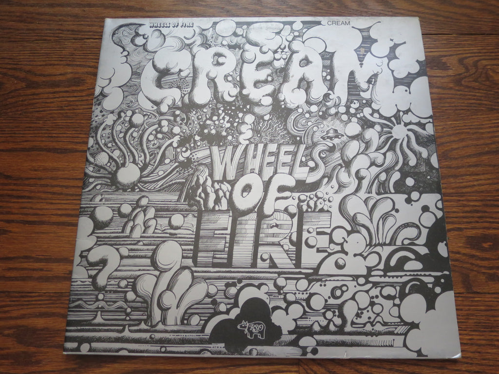 Cream - Wheels Of Fire (reissue) - LP UK Vinyl Album Record Cover