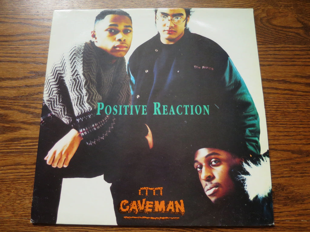 Caveman - Positive Reaction - LP UK Vinyl Album Record Cover