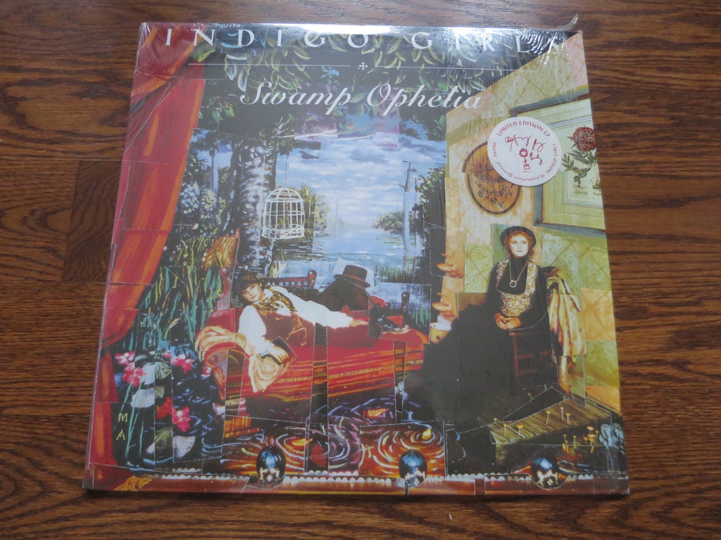 Indigo Girls - Swamp Ophelia (signed) - LP UK Vinyl Album Record Cover