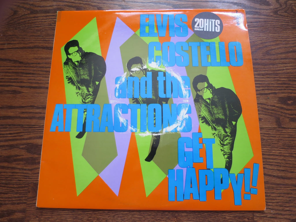 Elvis Costello - Get Happy!! - LP UK Vinyl Album Record Cover