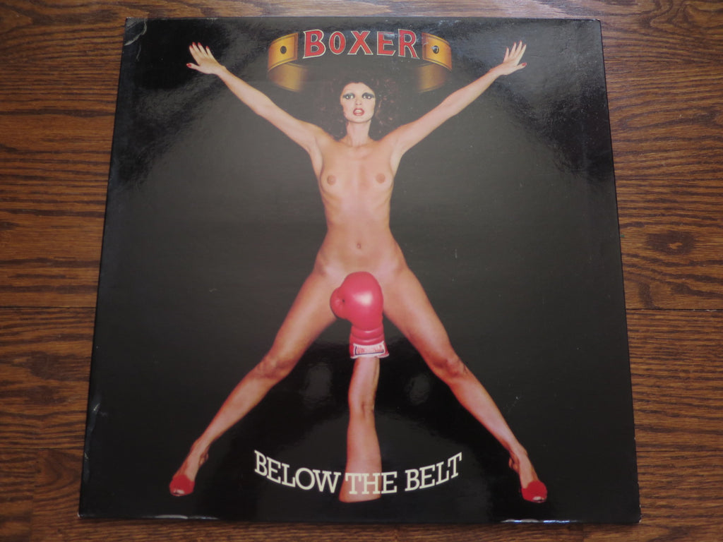 Boxer - Below The Belt - LP UK Vinyl Album Record Cover